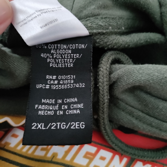 GM Chevy Camaro Muscle Car Graphic Pullover Hoodie Sweatshirt - Picture 4 of 4